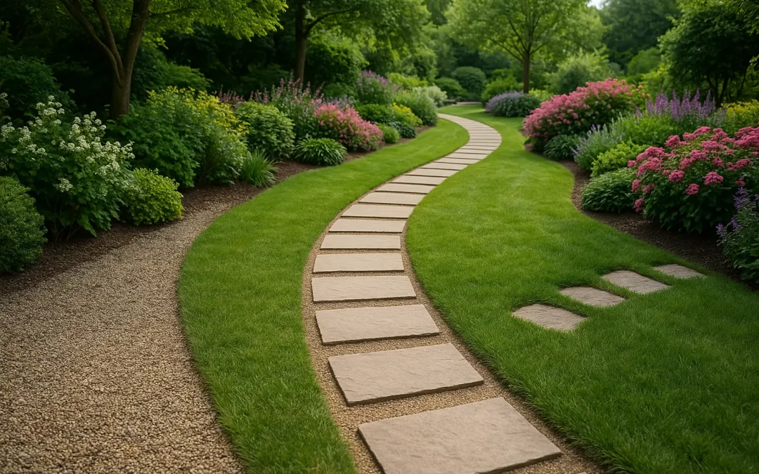 Création allée piétonne jardin : guide complet