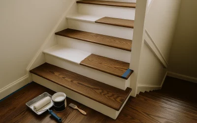 Mise en peinture escalier intérieur bois : guide complet