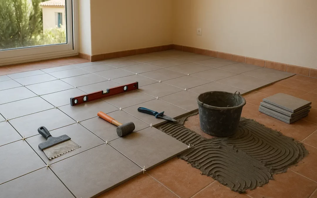 Prix pose carrelage au m2 Var : guide complet