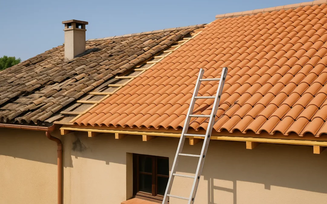 Réfection complète de toiture au Var